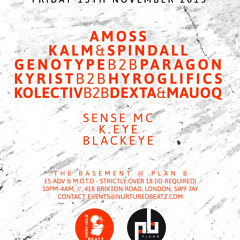 Amoss- Nurtured Beatz Promo  mix - November 2013