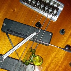 Late night solo guitar improvisation for prepared Touch Guitars U8 Deluxe at Vienna