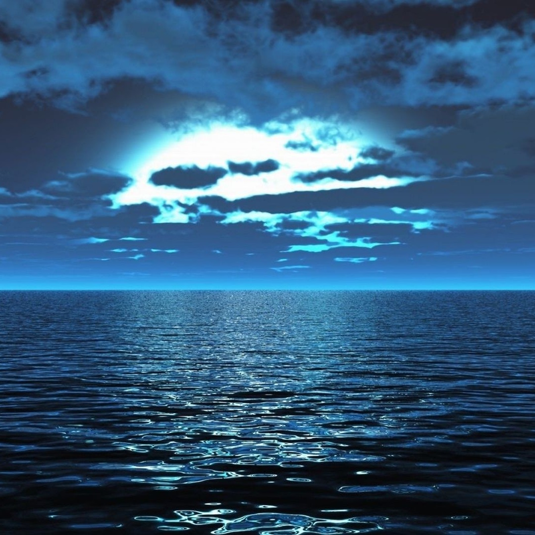 Какое синее море