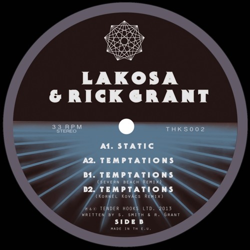 Lakosa & Rick Grant - Temptations (Kornél Kovács Remix) (Tender Hooks, THKS002)