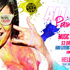 DJ REWIND RETURNS "ALL WHITE" PAINT PARTY NOVEMBER 16TH @ HELLAS