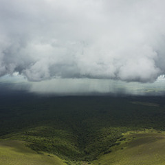 A Plane Falling Out Of The Blue