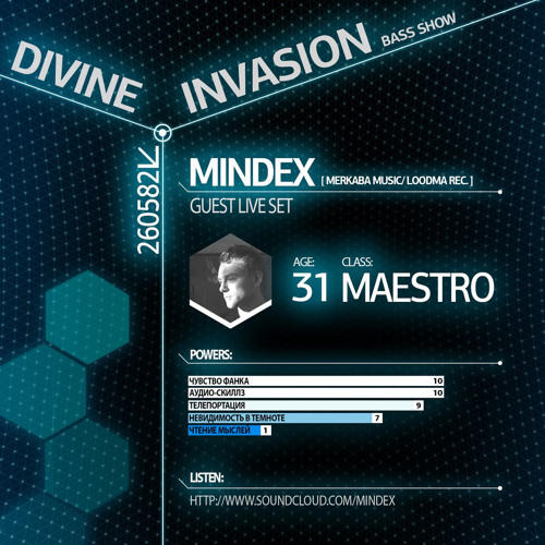 Mindex - Live Set For Divine Invasion Bass Show (FREE DOWNLOAD)