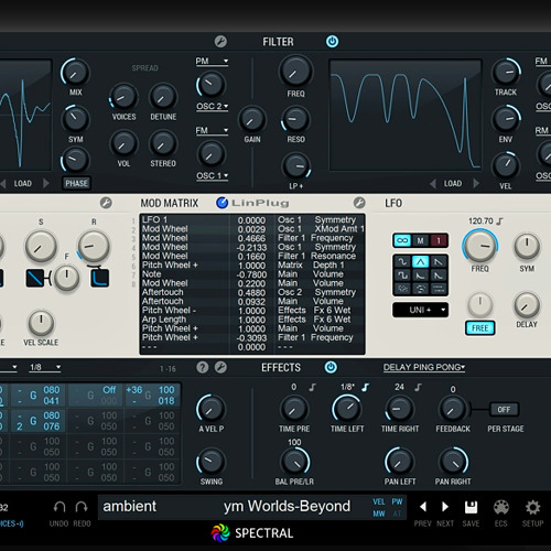 LinPlug Spectral Demosong - SPECTRA(co)L(ix)