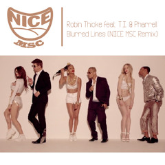 Robin Thicke Feat. T.I. & Pharrell- Blurred Lines (NICE MSC Remix)