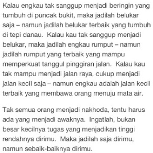 Stream Jika Kau Tak Mampu Menjadi Beringin Maka Jadilah Semak Belukar By Nandakams Listen Online For Free On Soundcloud