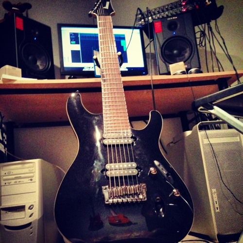 Stream Ibanez Iron Label SIR27FD 7 String Tone Testing by