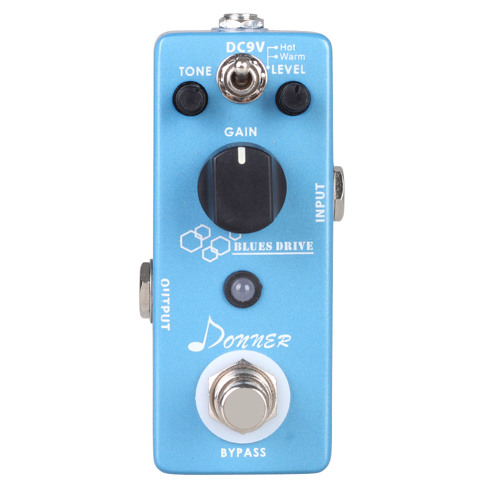 Stream Donner Blues Drive Overdrive Pedal Audio Review by Donner