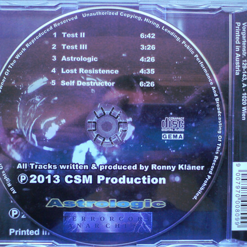 Terrorcore Anarchist - Astrologic (Demo)