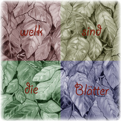 Paul Hoffmann - Welk Sind Die Blätter (First Fall Set 20.11.13)