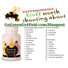Bee Natural Dissolvable Tabs - Testimonials - Ernie Pinard