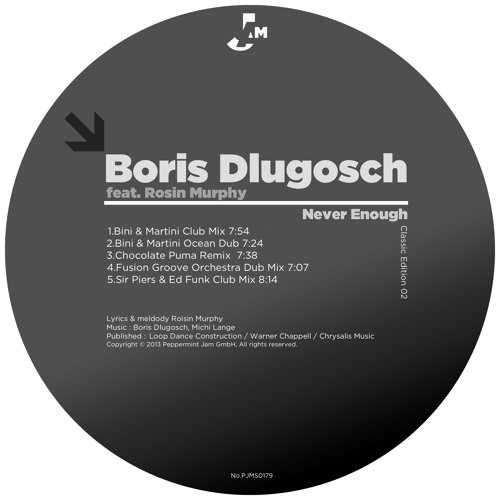 Boris Dlugosch feat. Roisin Murphy - Never Enough (Sir Piers & Ed Funk Club Mix)