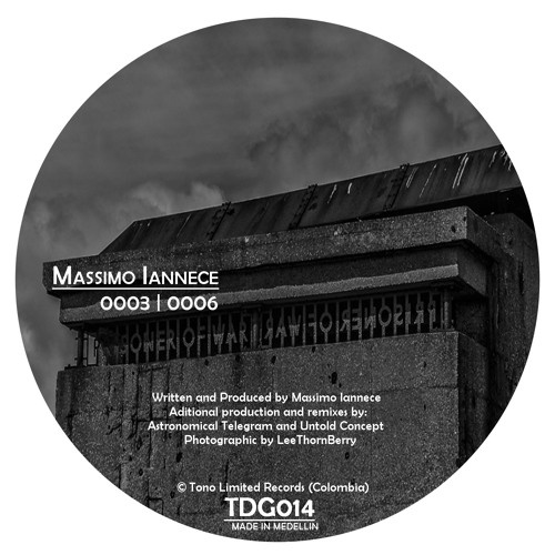 TDG014 | Massimo Iannece - 0003 Incl/ Astronomical Telegram/Untold Concept Remix.