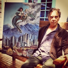 René Olivares exponiendo en Onaciu