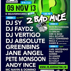 Andy Ince Set @ Rejuvenation Leeds 09-11-2013