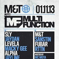 Levela with MCs Fatman D & Mota @ Multi Function Belgium / M&T