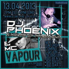 DJ PHOENIX & MC VAPOUR JUMP UP D&B