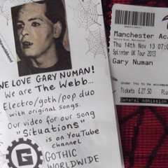 Love Hurt Bleed. Gary Numan Re-Mix The WEBB   electro duo..