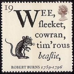 Robert Burns, Till en mus