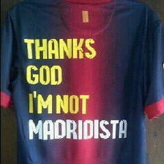 Thanks God I'm Not Madridista (Cover)