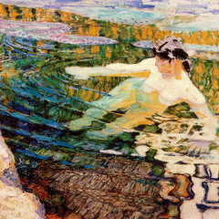 Elle, défunte nue en le miroir