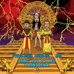 Steve Aoki & Rune RK - Bring You To Life Feat. Ras (Transcend) (Regoton Remix) [Dim Mak Records]