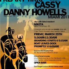 NIKITA - LIVE on the Freaky Tikki Boat WMC with CASSY & DANNY HOWELLS 2011