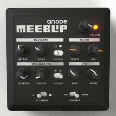MeeBlip anode: First sound samples