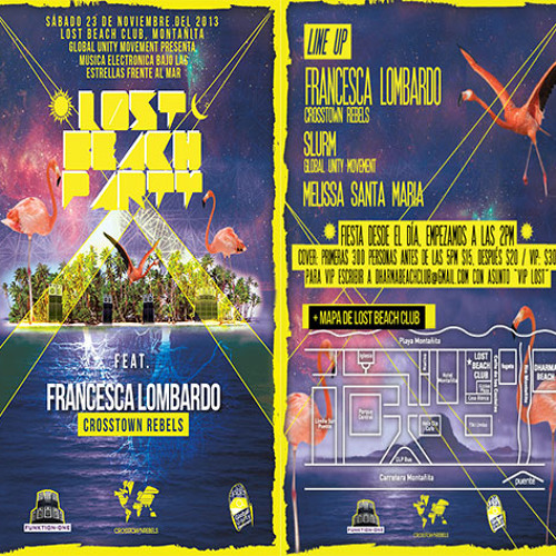 Francesca Lombardo @ Lost Beach Club - 23/11/2013