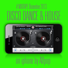 Disco Dance & House Alfpop on iphone Dic´13