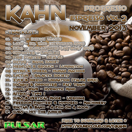 KAHN - PROGRESSO ESPRESSO VOL.2 - Fall 2013
