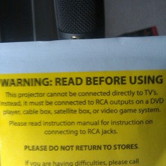 'Read' Before 'Using' (1800-374-2744)