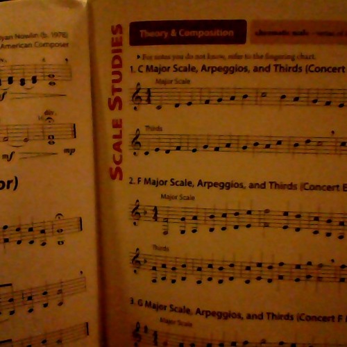 Concert B Flat Major Scale Clarinet Test By Thalia8c Concert B Flat Major Scale Clarinet Test By Thalia8c