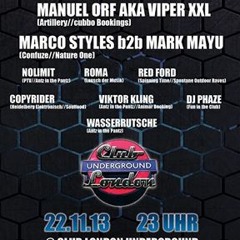 22.11.13 Roma @ Club London Underground Ludwigshafen