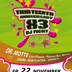 Thirteenth Anniversary X3 // Nightfly Schwarzenberg