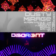 Erika Mysti live at Disorient presents: DUSTY MIRAGE (Nov 2013)