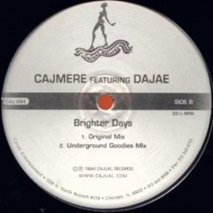 Cajmere - Brighter Days (DJ Dep Re-edit) [FREE DOWNLOAD]