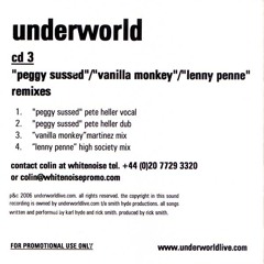 Underworld - Peggy Sussed (Pete Heller Dub)