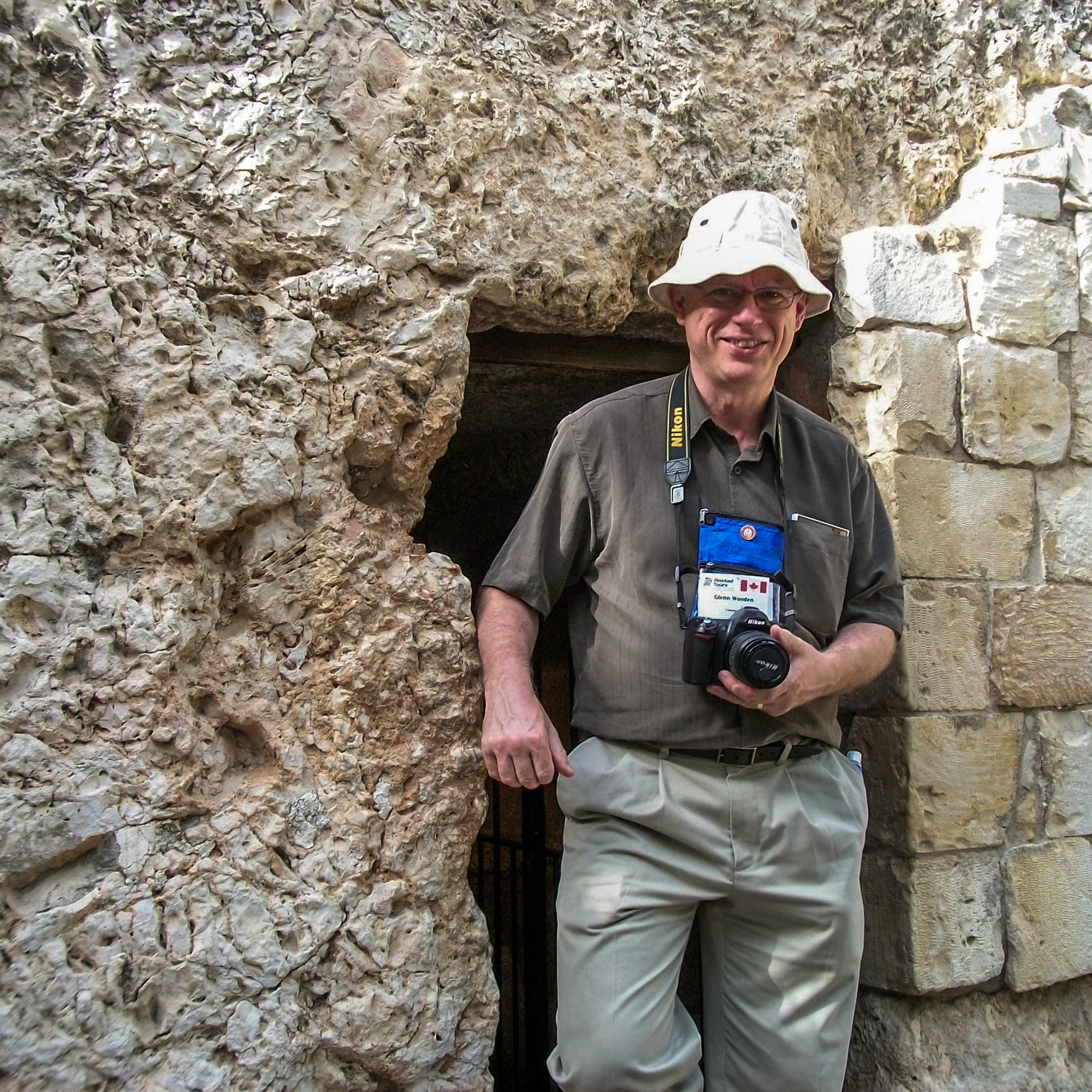 Glenn Wooden discusses touring the Holy Land episode artwork
