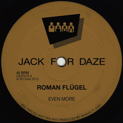 Roman Flugel - More&More&More (MijaelNicolaMix) EP