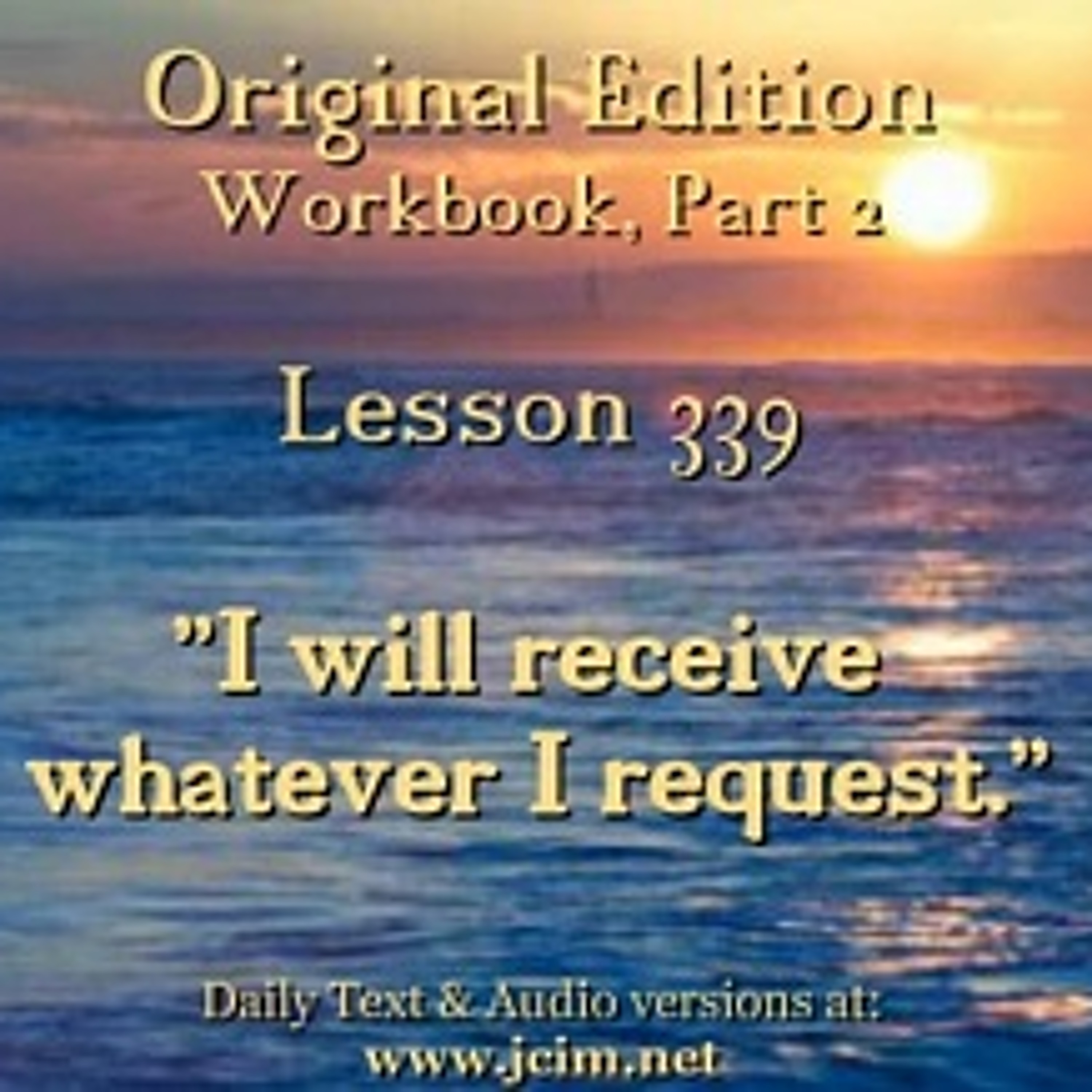 ACIM LESSON AUDIOS by SonshipRadio ♫ ♪ ♫
