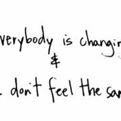 Everybody's changing - ukulele cover