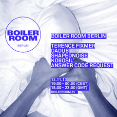 Terence Fixmer LIVE in the Boiler Room Berlin