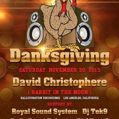 DJ Tek 9 Live in Dayton, Ohio @ "DANKSGIVING"(Nov 30th 2013)