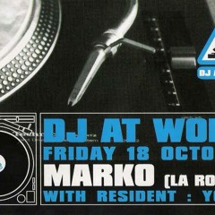 MARKO "LA ROCCA" & YOURI PARKER @ CHERRY MOON DJ AT WORK Friday 18/10/2002 A SIDE TAPE 1