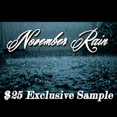 "November Rain" by Guns N Roses (sample beat) $25