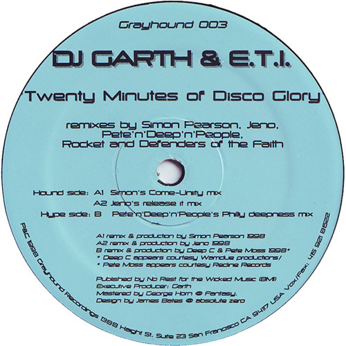Garth & ETI - 20 Minutes of Disco Glory (Jenö's Release It Mix) 1998