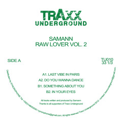 TU010 // Samann - Raw Lover Vol. 2