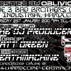 Matt Green, The DJ Producer & Deathmachine - HSR 3 bad brothers of Industrial Hardcore show