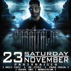 Partyraiser @ The Hardest B-Day Para Italia 2013